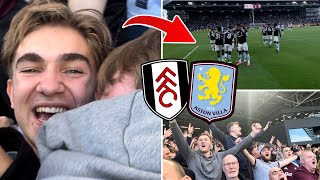 AWAY END LIMBS EMI SAVES PEN amp JIMENEZ GOAL In Fulham vs Aston Villa [upl. by Fatima458]