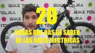 TODO SOBRE LAS BICICLETAS ELÉCTRICAS [upl. by Kono]