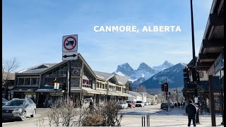 Canmore Downtown Tour  Alberta Canada  Travel Video [upl. by Fidelio499]