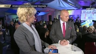 Så här reagerade partierna på TV4s valprognos  Nyheterna TV4 [upl. by Ahsilyt]