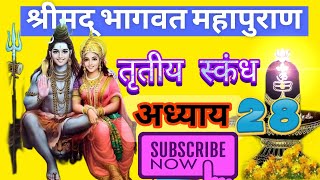 श्रीमद् भागवत महापुराण 28 वा अध्याbhaktisager [upl. by Deraj]