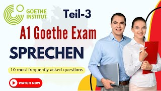 A1 Goethe Exam  Sprechen Teil  German Exam Sprechen part Questions amp Answers [upl. by Depoliti732]