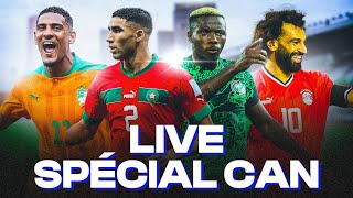 Live Spécial CAN avec RICARDO FATY  Côte dIvoire Algérie Maroc Sénégal Qui est LE favori [upl. by Enneibaf]