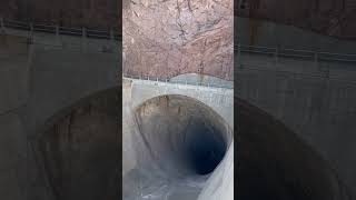 THE SLIDE NO ONE WANTS TO RIDE  HOOVER DAM BOULDER CITY NEVADA hooverdam hugetunnel hugedam [upl. by Jermyn519]