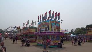 🎡🎠2023 Sauk County Fair Midway [upl. by Negaet713]