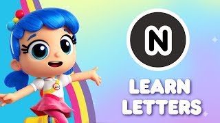 N  Learn Letters with True  True and the Rainbow Kingdom  Back To School 2020 [upl. by Barden]