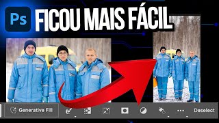 Como editar fotos no Photoshop com IA generativa  TUTORIAL FÁCIL [upl. by Noraj]