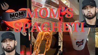 Eminem’s Mom’s Spaghetti Restaurant Review Detroit MI [upl. by Eeslehc]