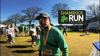 My First Half Marathon  Portland Shamrock Run 2024 [upl. by Caundra]