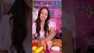 ASMR Making you food 🌽🍣🍄‍🟫🥕✨ asmr asmrfood shorts satsfying roleplay [upl. by Barrada808]