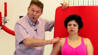 Transverse friction massage supraspinatus tenoperiosteal [upl. by Anelra]