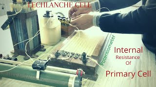 Potentiometer experiment class 12  Internal resistance of primary cell using potentiometer [upl. by Liahkim]