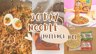 30 Day Noodle Challenge  1  Reviewing Some Ramen Flavours [upl. by Biddy]