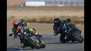 Yamaha Fz10Mt10 Vs Yamaha Fz10Mt10 ButtonWillow Group A Near Crash [upl. by Nhguaved]