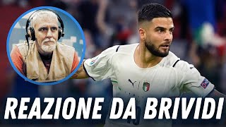 REPICE impazzisce al GOL di INSIGNE in BELGIO ITALIA 12 [upl. by Alison]