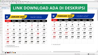 Kalender 2026 Lengkap [upl. by Kessiah]