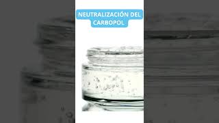 Neutralización del Carbopol [upl. by Oigile]