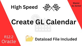 Oracle R122 GL Calendar Configuration  StepbyStep Guide [upl. by Imoian]