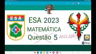 ESA 2023 questão 5 Determinado quartel tem caixas d’água no formato cilíndrico questão anulada [upl. by Harias]