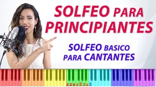 🔥Solfeo para PRINCIPIANTES 🎵 Solfeo para cantantes🎵 Solfeo cantado CLASES DE CANTO Natalia Bliss [upl. by Brogle324]