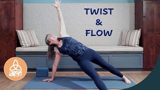 Twist and Flow  Christian Yoga John 101118 [upl. by Leibman]