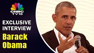 Barack Obama Former US President Interview With Karan Thapar  HT Leadership Summit  CNBC TV18 [upl. by Gerstein676]