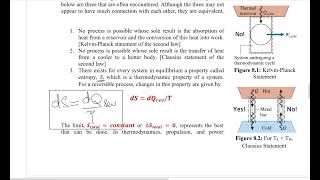 Lecture 8a Entropy and Second Law of Thermodynamics Partb [upl. by Avrit]