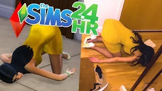 LIVING AS MY SIM FOR 24 HOURS CHALLENGE [upl. by Hosbein]