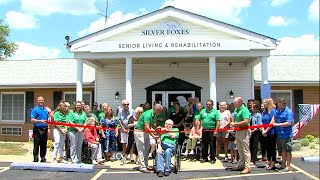 Grand opening held for Silver Foxes Senior Living and Rehab Center in McLeansboro [upl. by Ettigdirb]