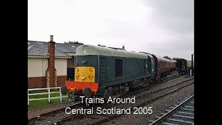 Trains Around Central Scotland 2005 [upl. by Landon616]