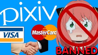 Worlds LARGEST Art Website Pixiv BANS ART due to American Companies [upl. by Novahs643]