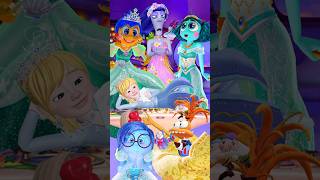 Disney Princesses X Inside out 2 joy disney mario supermario nintendo memes funny animation [upl. by Eiramaliehs]