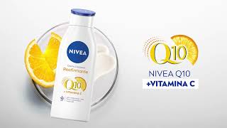 Descubre NIVEA Q10 más Vitamina C [upl. by Axia]