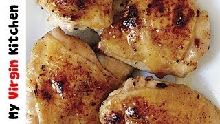 Cheeky Stuffed Chicken Thighs  MYVIRGINKITCHEN [upl. by Idona]