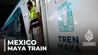 Mexico’s Maya train Rail project completed ahead of schedule [upl. by Petunia358]