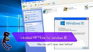 Windows XP Mode for Windows 10 [upl. by Eastman]