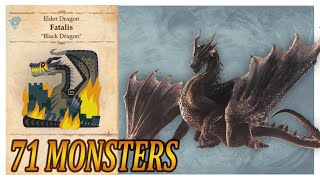 All Monsters  Roars MHW Iceborne  Final Version Complete Showcase of Monster Hunter World [upl. by Liliane212]