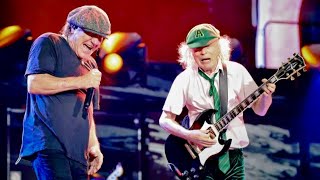 ACDC Back in black  Live RCF Arena Reggio Emilia 2024525  Power Up Tour  4k [upl. by Ecylahs]