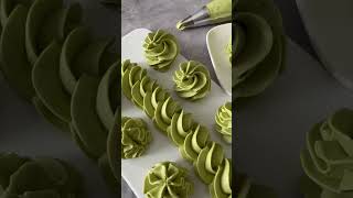 The SILKIEST Matcha Buttercream Recipe Ever Recipe in comments [upl. by Ellehcal]