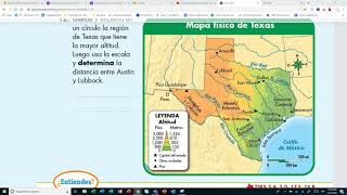 mapa fisico de Texas [upl. by Ettennor]