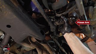 Changing Out a Power Steering Gear Box [upl. by Embry]