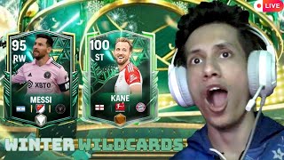 🔴LIVE  FC MOBILE LIVE STREAM  NEW WINTER WILDCARDS EVENT  95 MESSI amp HARRY KANE [upl. by Hsihsa]