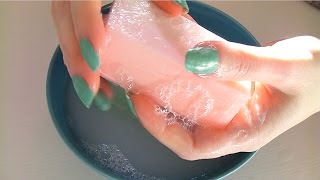 ASMR SUNNY SOAP LATHERING Soapy sounds hand washing water lather foam bubbles relaxing tingles асмр [upl. by Anidem794]