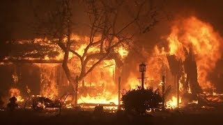 California wildfires Live reports from the scene  ABC News [upl. by Eizeerb]