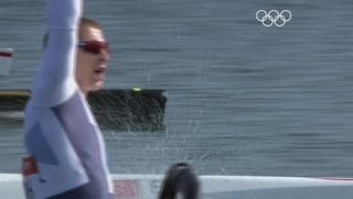 Team GBs Ed McKeever Wins Canoe Sprint Kayak 200m Gold  London 2012 Olympics [upl. by Notniuqal]