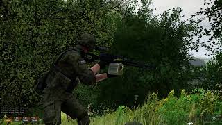 Arma 3 WW3  Russian Attack on US Checkpoint [upl. by Thamora]