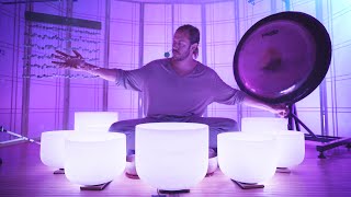 Restorative Body Scan  A guided sound bath [upl. by Ephram]