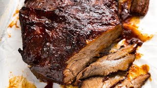 Slow Cooker Beef Brisket with BBQ Sauce [upl. by Oicul811]