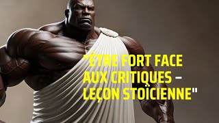 Être fort face aux critiques – Leçon Stoïcienne [upl. by Sosanna]