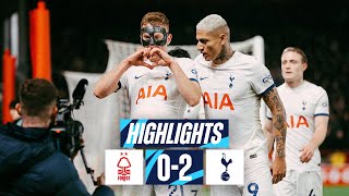 NOTTINGHAM FOREST 02 TOTTENHAM HOTSPUR  PREMIER LEAGUE HIGHLIGHTS  KULUSEVSKI MASTERCLASS [upl. by Duff584]